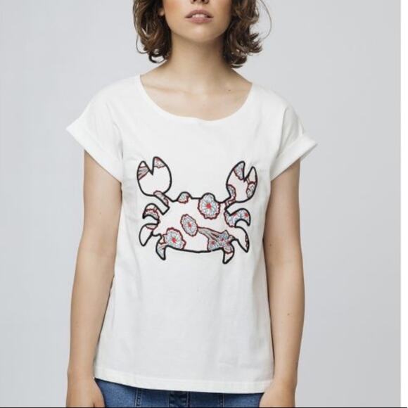Compañia Fantástica CRAB T-SHIRT - Picture 1 of 10